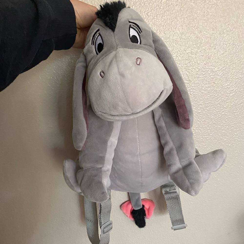 🎀🏰 Disney Plush Eeyore Backpack